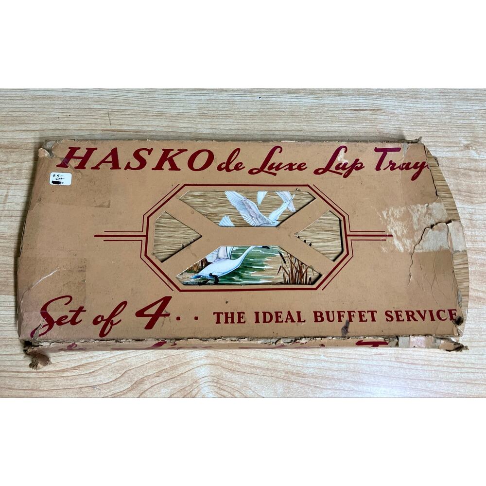 Hasko Lap Trays Set Of 4.